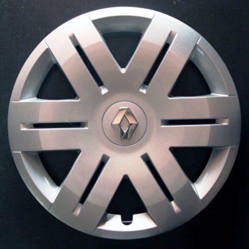 Wheeltrims Set de 4 embellecedores nuevos para Renault Clio 3 / Scenic 2 / Megane 2 / Megane 3 / Modus/Laguna 2 / Laguna 3 / Espace 4 / Vel Satis/Twingo 2 / Kangoo 2 con Llantas Originales de 16’’