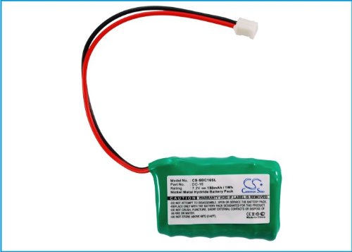 Cameron Sino Batería CS 150 mAh CS-SDC16SL para Field Trainer SD-400S, FT-100, DC-16, Sportdog 650-059, DC-16