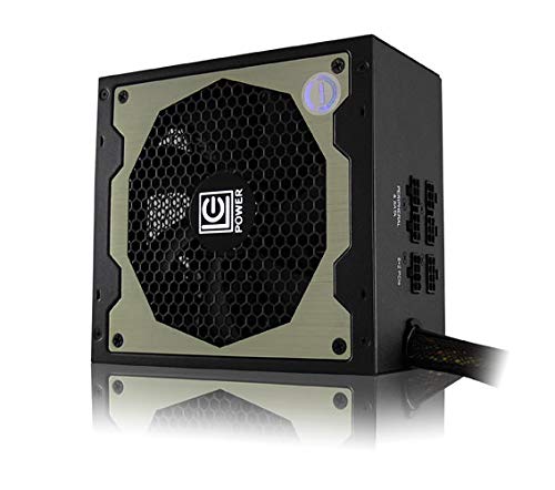 LC-Power LC8850III Fuente de Alimentación de PC 850W (12V, PFC Activo, ATX, Ventilador de 140 mm, Modular Progresivo, Certificación 80 Plus Gold, Eficiencia del Sistema Antivibración + 92%) 850W