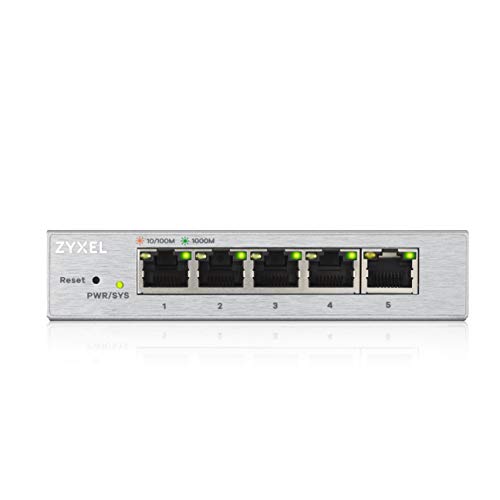 Zyxel Gigabit Switch de 5 puertos - web configurable [GS1200-5]