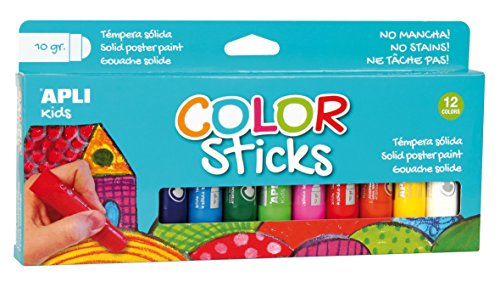 APLI Kids 14228 - Color Sticks 10 g 12 u.