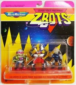 MicroMachines ZBOTS PLAYSET 3 Figuras Surtidas