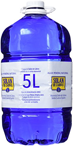 Solán de Cabras Agua Mineral Natural - 5 l