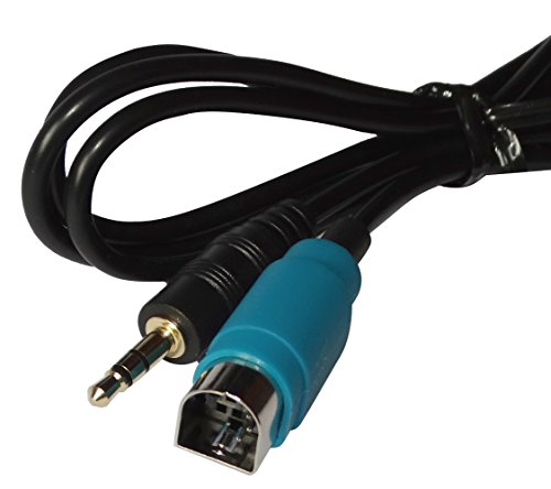 AERZETIX: Adaptador cable AUX con jack 3.5mm para radio de coche, vehiculos C10990