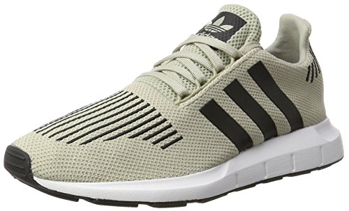 adidas Swift Run, Zapatillas de Gimnasia Hombre, Gris (Sesame/Core Black/FTWR White), 43 1/3 EU