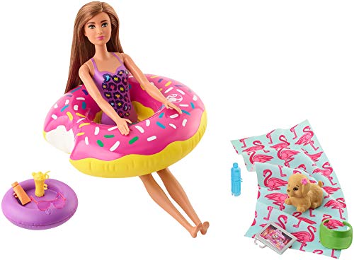 Barbie Accesorios Muñeca para la Playa o Piscina (Mattel FXG38) , color/modelo surtido