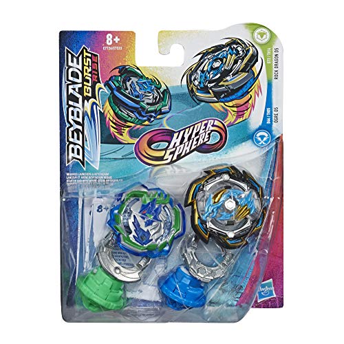 Beyblade- Hypersphere Rock Dragon & Ogre (Hasbro E7726ES0)