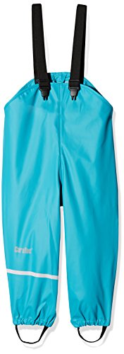 CareTec Pantalones Impermeable Unisex Niños, Azul (Turkis 968), 116