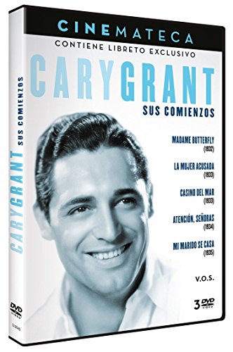 Cinemateca: Pack Cary Grant Sus Comienzos: Madame Butterfly + La Mujer Acusada + Casino del Mar + Atención, Señoras + Mi Marido se Casa [DVD]. Versión ... en español no doblada al castellano