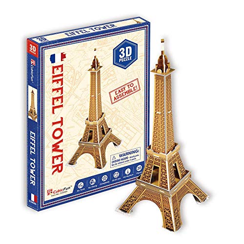 CubicFun Puzzle 3D Eiffel Tower (Tachan S3006h)