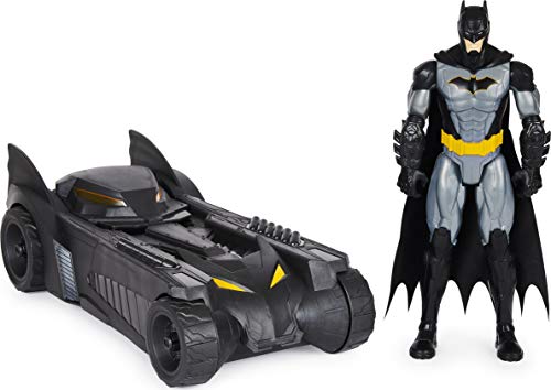 DC Comics Batman 6058417 Batmobile + Figura Batman 30 cm - Juego de Juguete Infantil