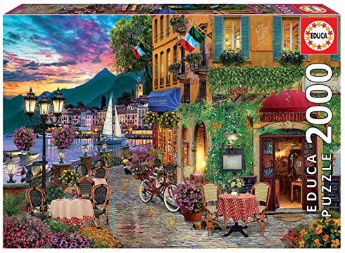 Educa- Italian Fascino Puzzle, 2000 Piezas, Multicolor (18009)