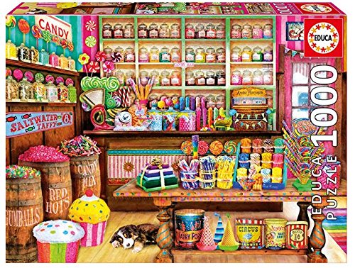 Educa- Tienda de Dulces Puzzle, 1000 Piezas, Multicolor, 1.000 (17104)