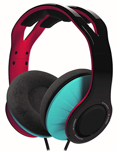 Gioteck - Auricular Estereo con cable rojo y azul TX-30 Multiplataforma (Nintendo Switch)