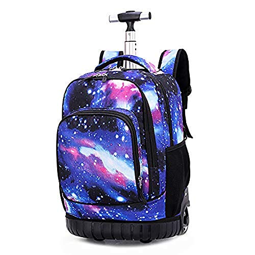 GRANDLIN Mochila con ruedas, para equipaje, escuela, libros, para portátil, multifunción, con ruedas, para estudiantes universitarios, escolares, para viajes, niños y niñas