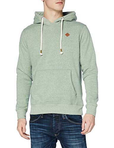 Jack & Jones JORTONS Sweat Hood Noos Sudadera con Capucha, Aerosol mar. Detalles: Melange, L para Hombre