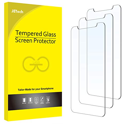 JETech Protector de Pantalla Compatible con iPhone 6,1 Pulgadas (12, 12 Pro), Vidrio Templado, 3 Unidades