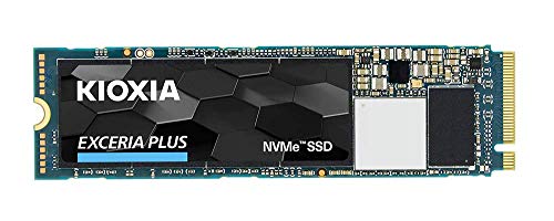 KIOXIA EXCERIA Plus NVMe 1TB PCIe 3.0 Gen3x4 M.2 2280 SSD, LRD10Z001TG8