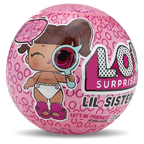 LOL Surprise - Lil Sisters Serie Espía Muñeca con Bola Llavero, 5 Sorpresas (Giochi Preziosi LLU31000) , color/modelo surtido