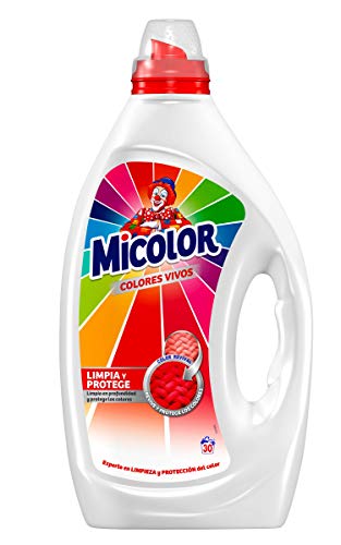 Micolor Detergente Líquido Colores Vivos - 30 Lavados (1.5 L)