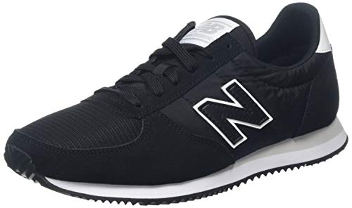 New Balance 220, Zapatillas Unisex Adulto, Negro (Black/White Fix), 42.5 EU