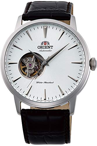 Orient Reloj Analógico para Unisex Adultos de Automático con Correa en Cuero FAG02005W0