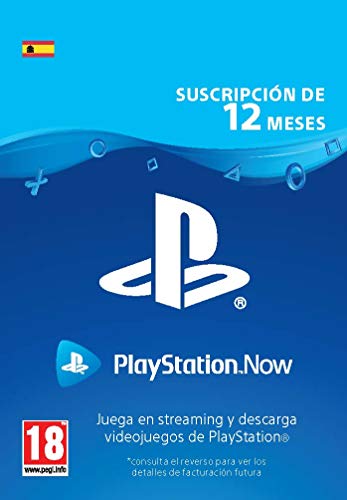 PlayStation Now - Suscripción 12 Meses | Código de descarga PS4 - Cuenta española