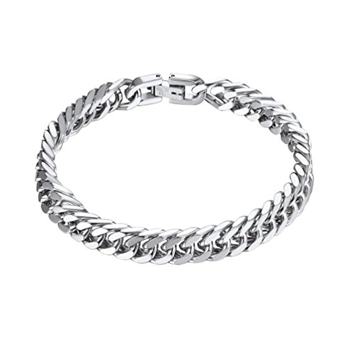 PROSTEEL Pulsera de Hombre Mujer Brazalete Metal de Hombre Joya Original con Bolsa Regalo del día de los Reyes