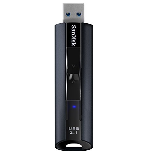 SanDisk Extreme PRO 128 GB Memoria flash de estado sólido USB 3.1, con velocidades de lectura de hasta 420 MB/s y de escritura de hasta 380 MB/s