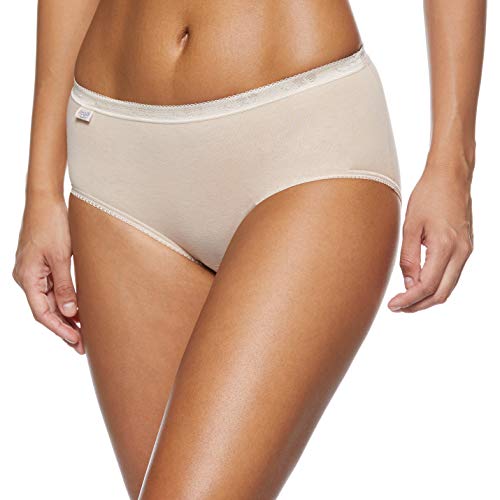 Sloggi Basic+ Midi Braguita, Color Piel 026, 46 para Mujer