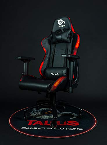 Talius Silla Camaleon Gaming RGB, reposabrazos 4D, Butterfly, Base Metal, Ruedas 75mm Silicona, pistón Clase 4