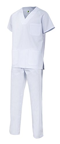 Velilla 800/C7/T2 Conjunto Pijama, Blanco, 2