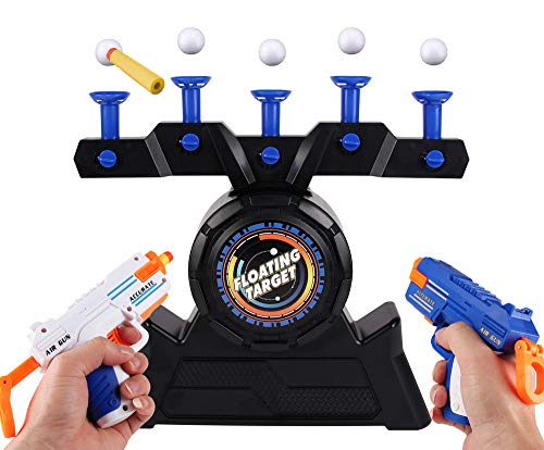 ZoneYan Juego Objetivo Flotante, Juegos Tiro Blanco Flotante, Objetivo Flotante, Kit de Juegos de Tiro, Juego de Disparos de Pelota Flotante, Hover Shooting Target Game for Kids