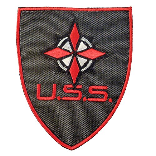 2AFTER1 Resident Evil USS Logo Umbrella Security Op Raccoon City Embroidered Fastener Patch