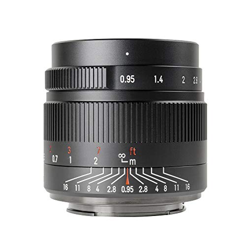 7Artisans - Lente compacta para cámaras Fuji X-T1, X-T2, X-T3, X-T3, X-T3, X-T3, X-T3, X-T30, X-E1, X-E2, X-E3, 7Artisans, 35 mm, F0.95, X-T30, X-E1, X-E2 X-E3