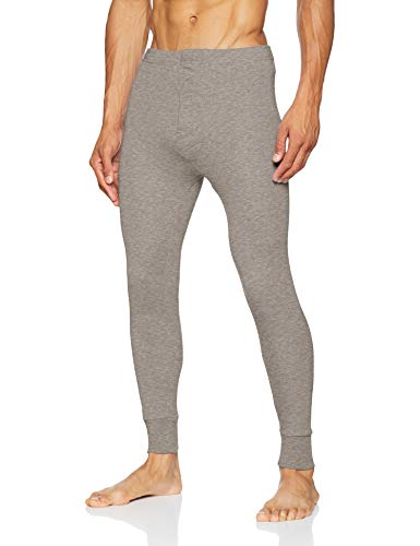 ABANDERADO Termal Fibra Invierno Calzón Largo Pantalones térmicos, Gris, M para Hombre