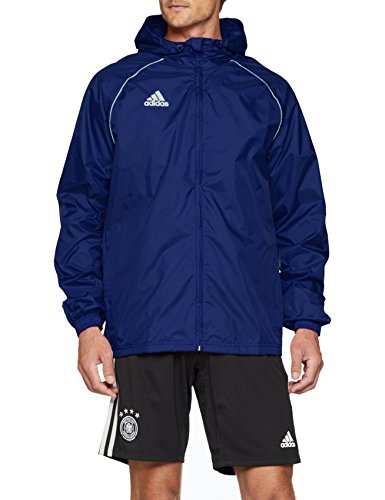 adidas CORE18 RN JKT Chaqueta Deportiva, Hombre, Azul (Dark Blue/White), L