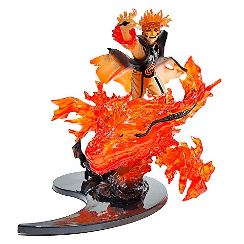 ADISVOT Naruto: Uzumaki Naruto/Flame Series/PVC Figura de acción Personajes de Dibujos Animados Escultura Modelo Juguetes Escritorio Adornos para Autos Decoración para fanáticos del Anime Regalo 2