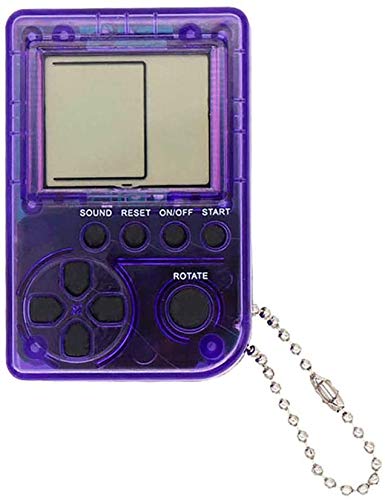 ALWWL Consola de Juegos Retro nostálgica, Mini Classic Game Machine, Mini Máquina De Juego Clásica, Tetris, con 26 Juegos, con Llavero, Portátil, Mejor Regalo para Niños