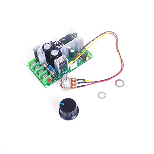 ANGEEK 12V 24V 36V 48V 60V 1200W 20A PWM Controller DC Motor Speed Control Stepless governor module High Power Drive Module