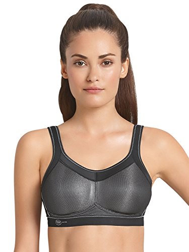 Anita Active Momentum - Sujetador deportivo para mujer, Negro (Schwarz 001), 80G EU