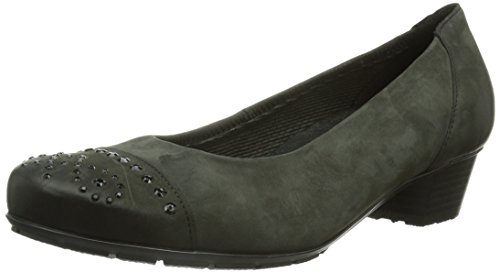 ara Nancy - Zapatos de tacón Cerrados de Cuero Mujer, Color Gris, Talla 43 EU (9 Damen UK)