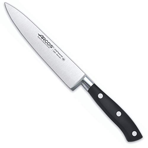 Arcos Riviera Cuchillo Cocinero, Acero, Negro, 150 mm