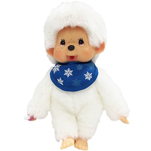 Bandai – Monchhichi – Peluche – Snow Blanco 20 cm – 24352