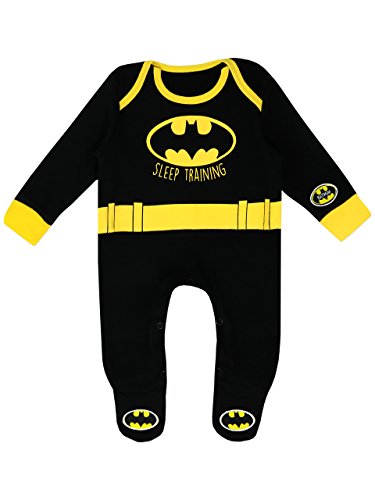 Batman Pijama Entero para Niños Bebés DC Comics - 0-3 Meses