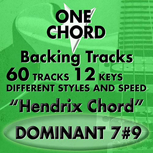 Bb (7#9) One Chord Guitar Backing Track | Hendrix Chord | Funky