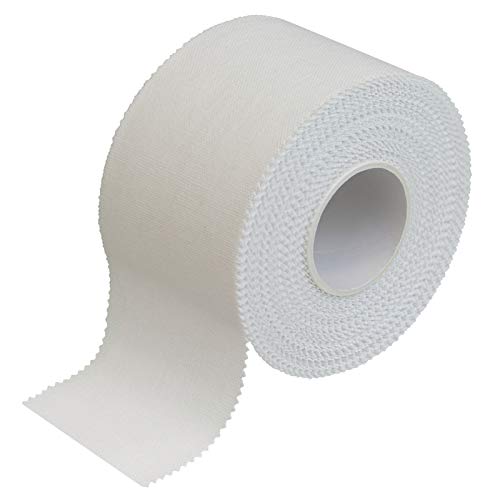 BB Sport Sport Tape 3.8 cm x 10 m Cinta Adhesiva Deportiva Blanco en Diferentes cantidades, Cantidad:1 Rollo