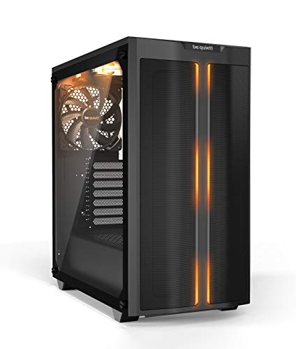 Be Quiet Pure Base 500DX Negro, Caja ATX Mid Tower ARGB, 3 Pure Wings 2 preinstalados, Ventana de Vidrio Templado