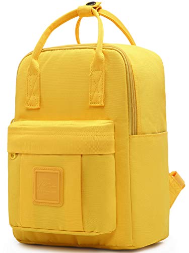 Bestie 12" Mochila Pequeña Mini Mujer, 8 litros, Amarillo