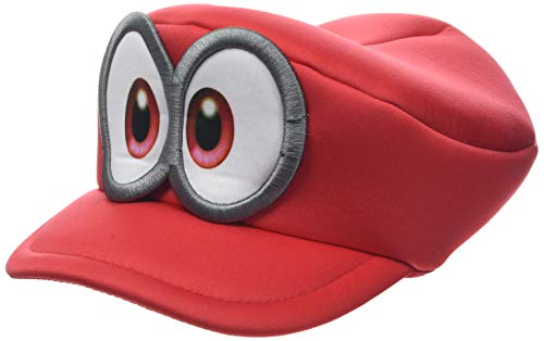 Bioworld - Difuzed Casquette De Super Mario Odyssey Cappy Gorra, Rojo (Rouge 000), Talla Única Unisex Adulto